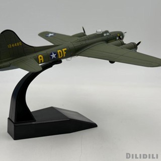 [ 1:144 B17 โมเดลเครื่องบินรบ Diecast สไตล์เรโทร พร้อมฐานตั้งโชว์ ของเล่น สําหรับห้องนั่งเล่น คาเฟ่ สํานักงาน ชั้นวางหนังสือ