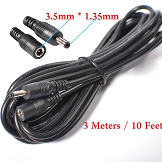 ⚡READYSTOCK⚡Power Extension Cable Lead Cord Wire DC 5V 3.5x1.35MM For CCTV Security Camera