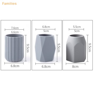 Families&gt; กล่องเก็บปากกา ดินสอ แบบซิลิโคน สําหรับตั้งโต๊ะ สํานักงาน