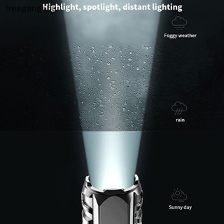 [FREG] ไฟฉาย LED ที่มีประสิทธิภาพ ชาร์จ USB ไฟแรง กันน้ํา FDH