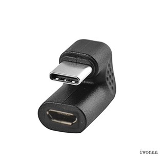 Iwo อะแดปเตอร์เชื่อมต่อ Micro USB เป็น Type C ตัวผู้ Type-C USB3 0 เป็น Micro USB3 1