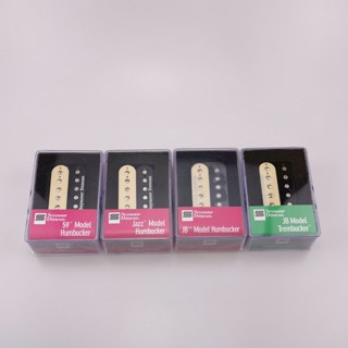 Mai- ปิ๊กอัพกีตาร์ คอและสะพานสาย JB Humbucker Pickup 4C ลายม้าลาย 1 ชิ้น