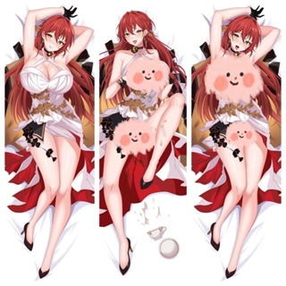 Honkai: ปลอกหมอนอิง ลายอนิเมะ Star Rail Himeko Dakimakura ขนาด 50x150 ซม. สําหรับกอดร่างกาย