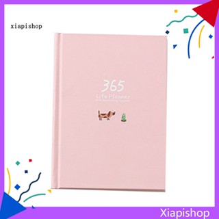 Xps สมุดโน้ตไดอารี่ แพลนเนอร์ ลายกวาง ใบไม้ ปลา รายสัปดาห์ รายเดือน เครื่องเขียน