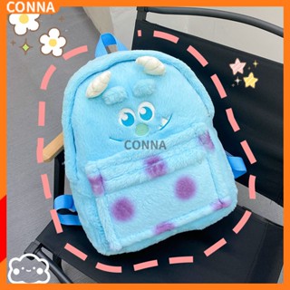 40cm Disney Cartoon กระเป๋า Alien Plush Backpacks Y2k Girl Cute Shoulder Bag Women Handbags Backpack