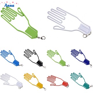 【Anna】Golf Glove Stretcher Dark Blue Green Light Green White Yellow 25x11.5cm