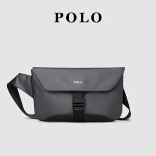 Polo Chest Bag Mens Fashion Brand Casual Large Capacity Waterproof Crossbody Bag Mens Outdoor All-Matching Youth Shoulder Bag Small Bag