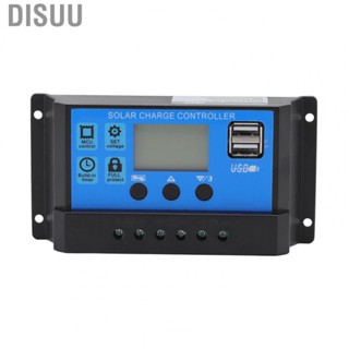 Disuu Solar Charge Controller Dual USB Port Panel  12V 24V New