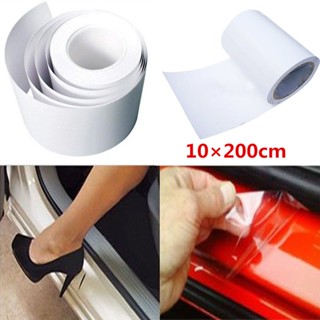 ⚡READYSTOCK⚡NEW Anti-Scratch 10*200cm Clear Car Door Sill/Edge Paint long lasting Protector