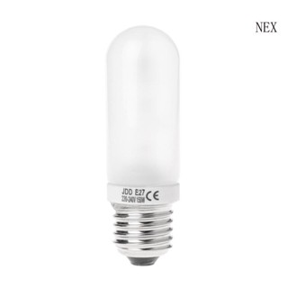 Nex JDD E27 220-240V 150W หลอดไฟแฟลชถ่ายภาพสตูดิโอ LED