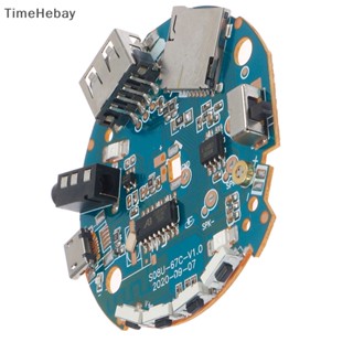 Timehebay บอร์ดรับสัญญาณเสียงบลูทูธ 3.7-5V MP3 EN