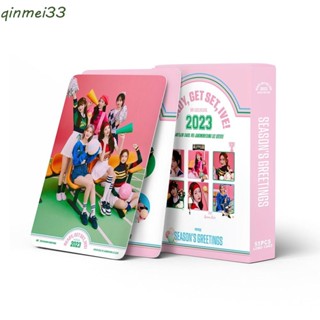 ชุดการ์ดโลโม่ IVE LOVE DIVE Idol Photo Print HD สไตล์เกาหลี สําหรับเด็กผู้หญิง จํานวน 55 ชิ้น ต่อชุด