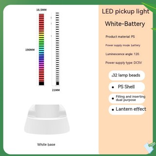 Vm แถบไฟ Led 5v 120 องศา ควบคุมเสียงเพลง ไมโครโฟนในตัว สําหรับบรรยากาศ