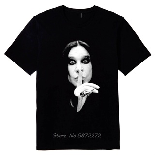 เสื้อยืด พิมพ์ลาย Ozzy Osbourne Heavy Metal Legend สีดํา สําหรับผู้ชาย