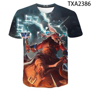 เสื้อยืด พิมพ์ลาย Dota 2 สยองขวัญ 2022