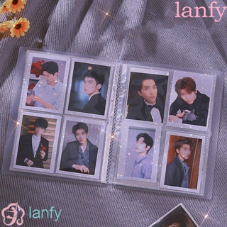 LANFY อัลบั้มเก็บการ์ด ขนาดใหญ่|กระเป๋าใส่หนังสือ โฟโต้การ์ด ความจุ 432 756 องศา