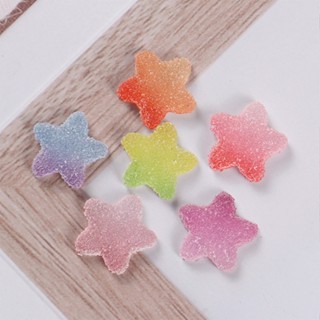 จี้การ์ตูน Gummy Jibbitz ขนมขบเคี้ยว ขนมขบเคี้ยว สําหรับผู้ชาย ตกแต่งรองเท้า Croc Pin Star Sugar Jibitz Charm