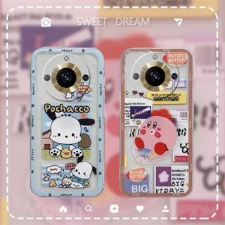 พร้อมส่ง ใหม่ เคสโทรศัพท์มือถือ ซิลิคอนนิ่ม ใส กันกระแทก ลายการ์ตูนน่ารัก สําหรับ Realme 11 Pro Plus 11 Pro+ 5G C53 NFC 2023