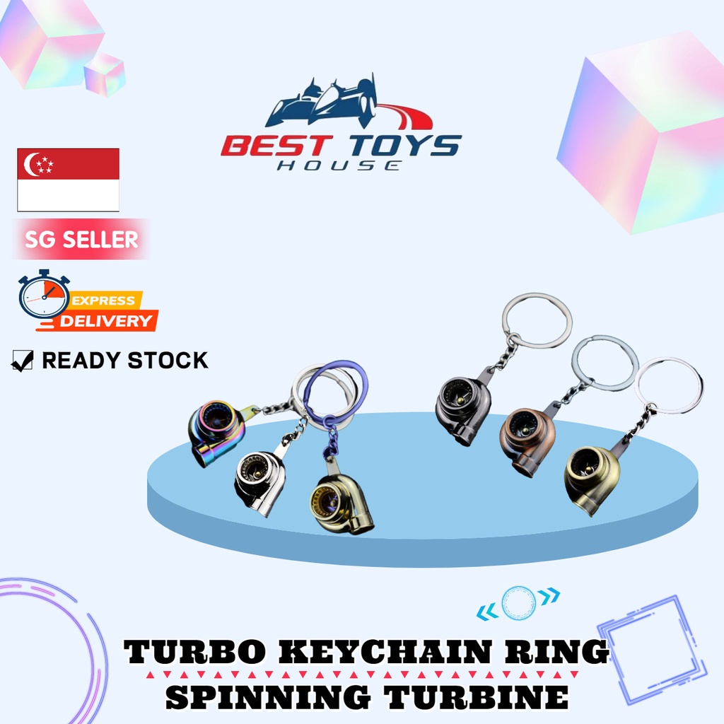 BTH - แหวนพวงกุญแจเทอร์โบหมุนกังหัน