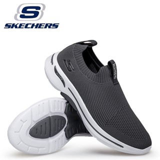 Skechers_ Go Run Archfit รองเท้าผ้าใบลําลอง สําหรับผู้ชาย ขนาดพลัส EUR 40-48