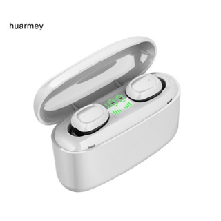 Huarmey G5S หูฟังสเตอริโอไร้สาย บลูทูธ 5.0 หน้าจอดิจิตอล