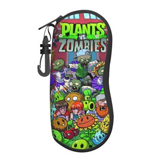 Plants Vs Zombies กล่องใส่แว่นตากันแดด แบบนิ่ม เบาพิเศษ มีซิป แบบพกพา