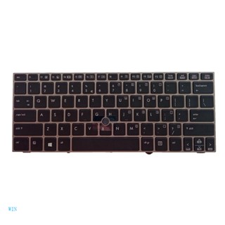 Win คีย์บอร์ด กรอบสีเงิน สําหรับคอมพิวเตอร์ Elitebook 2170P US