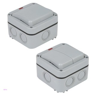 Aoto MP12 สวิตช์ SPDT 1-Gang กันน้ํา ติดตั้งง่าย