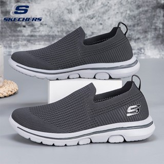 พร้อมส่ง Skechers_ ใหม่ รองเท้าผ้าใบลําลอง ข้อสั้น ยืดหยุ่นสูง เหมาะกับการวิ่ง สําหรับผู้ชาย ผู้หญิง ไซซ์ 35-45