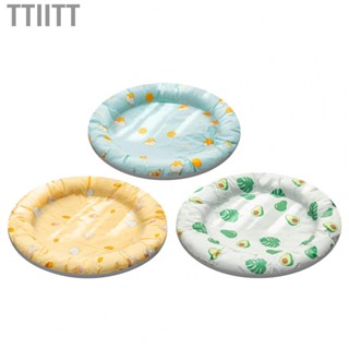 Ttiitt Pet Cooling Bed  Polymer Gel Self  Pad Cute Pattern Scratch Resistant for Puppy Summer