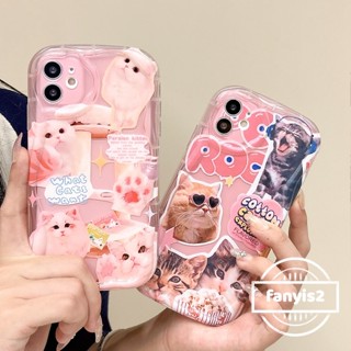 เคสโทรศัพท์มือถือนิ่ม แบบใส ลายแมวน่ารัก สําหรับ Realme C53 C55 C35 C33 C30 C30s C25Y C21Y C3 C25 C25s C20 C20A C11 C15 8i 9i 5 5i 5s 6i Narzo 50i 50A Prime