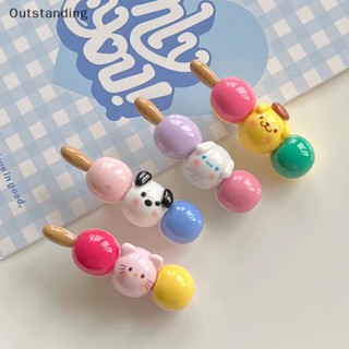 Outstanding คลิปหนีบลูกอม รูปการ์ตูนอนิเมะ Cinnamoroll Kuromi Pompompurin My Melody Pochacco Hello Kitty Sanrio น่ารัก สีแคนดี้