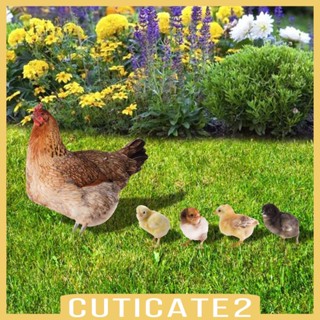 [Cuticate2] รูปปั้นไก่ สําหรับตกแต่งสวนหลังบ้าน ลานบ้าน