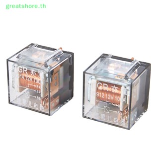 Greatshore รีเลย์สวิตช์ควบคุมรถยนต์ DC 12V 100A 5Pin 4Pin SPDT ความจุสูง กันน้ํา