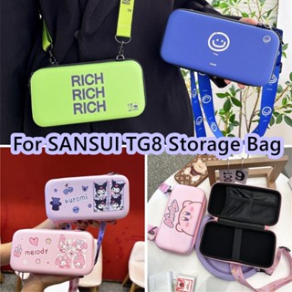 【ของแท้】กระเป๋าเก็บหูฟัง ลายการ์ตูนกระต่ายเมโลดี้ แบบพกพา สําหรับ SANSUI TG8 SANSUI TG8