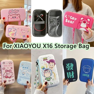  พร้อมส่ง! เคสหูฟัง แบบพกพา ลายการ์ตูน สําหรับ XIAOYOU X16 XIAOYOU X16