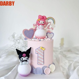 DARBY โคมไฟกลางคืน รูปการ์ตูนอนิเมะ Melody Cinnamoroll น่ารัก สําหรับตกแต่งเค้ก