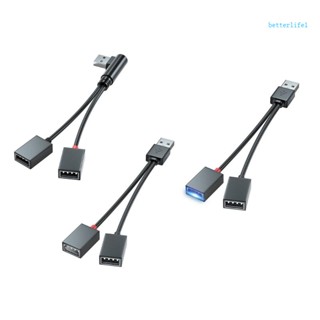 Btm 2 in 1 อะแดปเตอร์แยก USB สําหรับไฟแฟลชไดรฟ์ USB