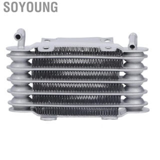 Soyoung Motorcycle Oil Cooler Wear Reduction 8mm Interface  Deform Engine Cooling Radiator Aluminum for 50cc‑250cc Dirt Bike