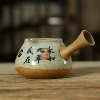 Yi Zi Pottery Kung Fu ชุดกาน้ําชา เครื่องปั้นดินเผาโบราณ สไตล์ญี่ปุ่น