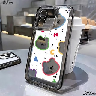 711 Niche 8p ใหม่ เคสโทรศัพท์มือถือนิ่ม ลายหมีน่ารัก รวมทุกอย่าง สําหรับ Iphone Apple 14Promax 12 13 VWH2