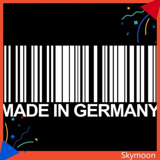 Skym* สติกเกอร์ไวนิล ลาย MADE IN GERMANY 156x68 ซม. สําหรับติดตกแต่งรถยนต์