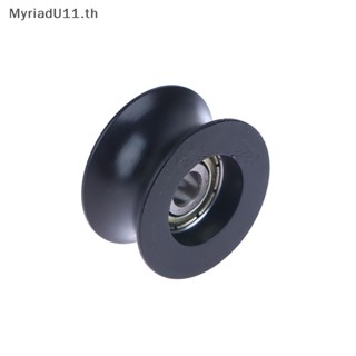 Myriadu ล้อยางไนล่อน POM เส้นผ่าศูนย์กลาง 14 มม. 5*26*13 สีดํา