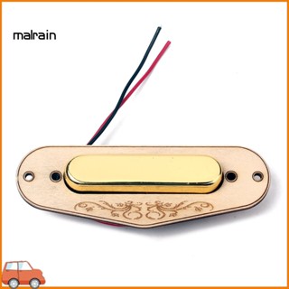 [Ma] กรอบคอปิ๊กอัพ แบบคอยล์เดี่ยว สําหรับกีตาร์ไฟฟ้า Telecaster
