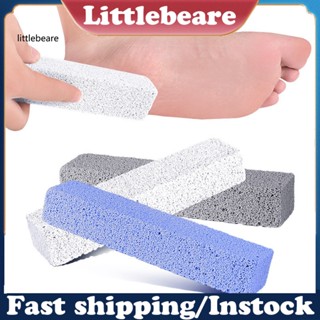 &lt;littlebeare&gt; เครื่องขัดผิวหน้า หินภูเขาไฟ หินภูเขาไฟ อเนกประสงค์ ปลอดภัย ตามหลักสรีรศาสตร์ สําหรับขัดผิวหนังกําพร้า เล็บเท้า