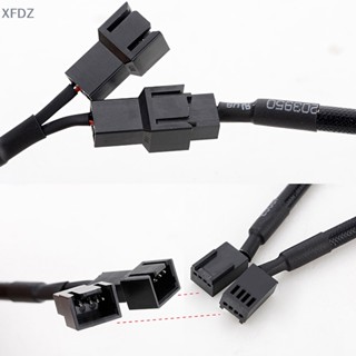 [XFDZ] สายเคเบิลแยก 4 Pin Y 4 Pin PWM ตัวเมีย เป็น 3/4 Pin สําหรับเมนบอร์ด CPU พัดลม PC FD