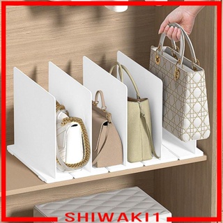 [Shiwaki1] Shelf Divider Easy to Install Accessories Closet Shelf Dividers Partition