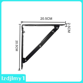 [Lzdjlmy1] ชั้นวางของ ทรงสามเหลี่ยม แบบพับได้ ทนทาน สําหรับห้องนอน ระเบียง DIY 2 ชิ้น