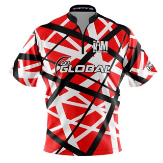 เสื้อโปโล 3D 900 Global DS Bowling Jersey 2032-9G สําหรับผู้ชาย