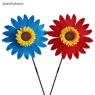 [jewelrybase] ของเล่นกังหันลม รูปดอกทานตะวัน สําหรับบ้าน สวน DIY